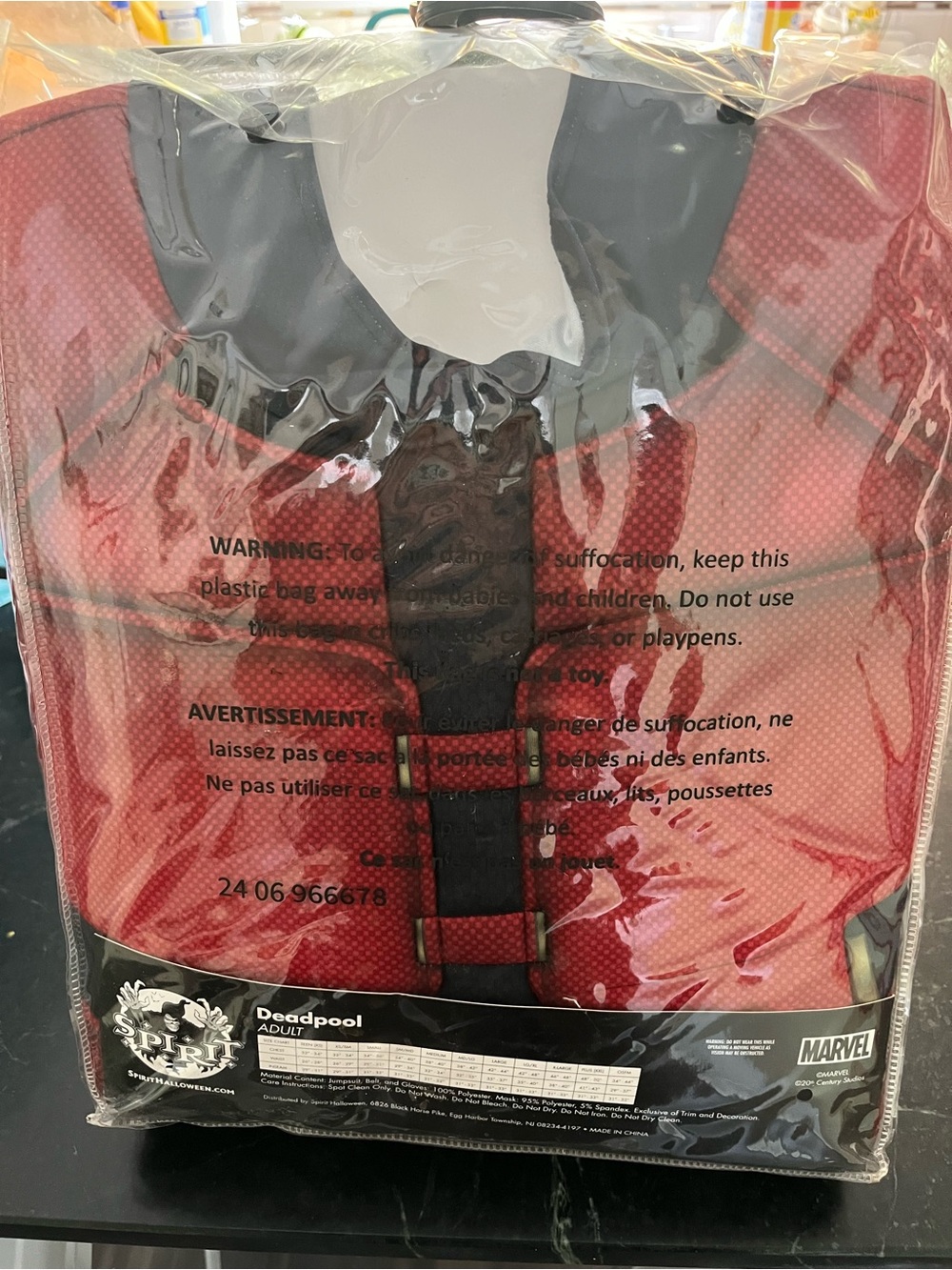 New Spirit Halloween Deadpool & Wolverine Costume Adult XL Marvel Complete - Picture 5 of 5